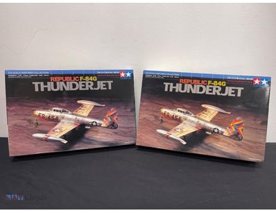 TAMIYA 1/72 SCALE REPUBLIC F-84G THUNDERJET MODEL ...
