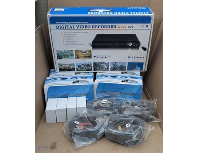Digital Video Recorder H.264 Dvr, 4 Night Vision S...