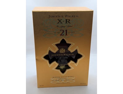 Johnnie Walker XR "The Legacy Blend" aged 21 years...