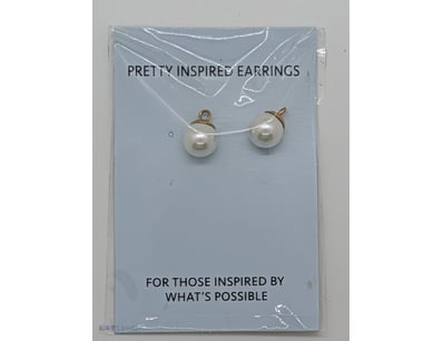 COLLECTION OF FAUX PEARL PRETTY INSPIRED EARRINGS...