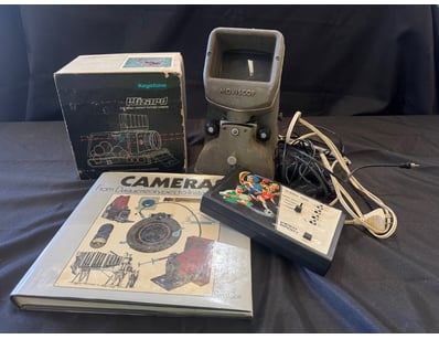 KEYSTONE WIZARD INSTANT CAMERA, MOVISCOP VIEWER, S...