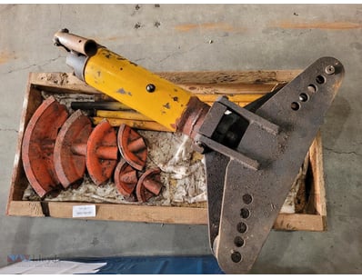 manual hydraulic pipe bender tool kit