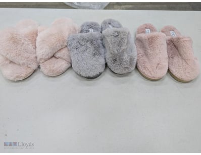 Gingerlilly and Papinelle slippers, sizes small, m...