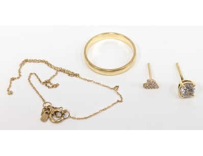 SCRAP LOT 10K, 14K, 18K GOLD

