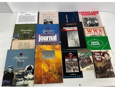 COMPREHENSIVE COLLECTION OF AUSTRALIAN MILITARY HI...