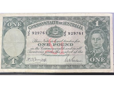 Banknotes & Coins (A988) - Lot 1818