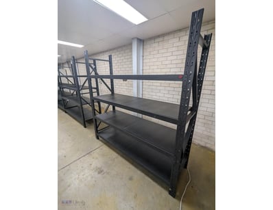 "Stock Racking - GSS, black steel, medium duty, fr...