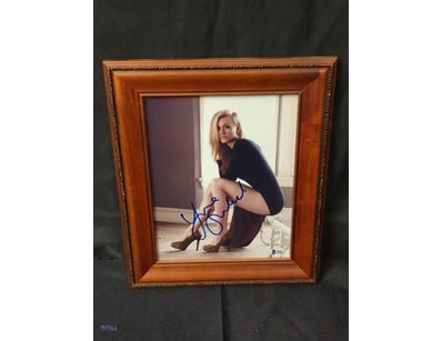 AUTOGRAPHED PHOTOGRAPH OF YVONNE STRAHOVSKI.

Item...