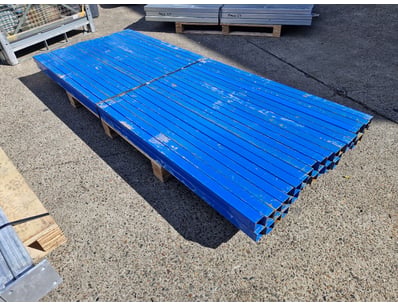 Painted Blue steel

36 x 50mm x 50mm x 1.6mm x 2...