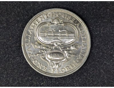 1927 AUSTRALIAN PARLIAMENT HOUSE FLORIN

Conditi...