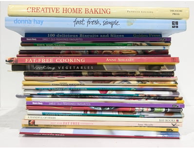Extensive collection of vintage Australian cooking...