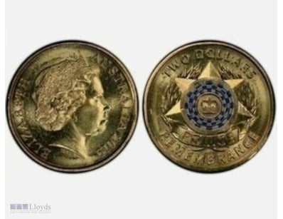 2019-AUSTRALIA- $2 POLICE REMEMBRANCE COIN – UNCIR...