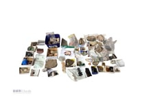 5309 · Collection of rough and polished rocks, minerals,