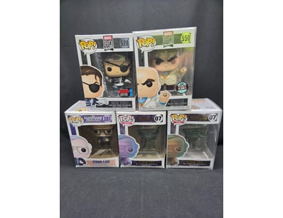 FUNKO POP MARVEL COLLECTION - NICK FURY, KINGPIN &...