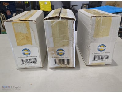 3x boxes of UBSAFE 2 with hearing aid. Qty to box....