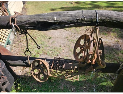 Metal pully equipment

Sold as lot

Onsite

Loca...