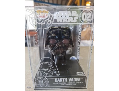 FUNKO POP! DIE-CAST STAR WARS DARTH VADER #02 EXCL...
