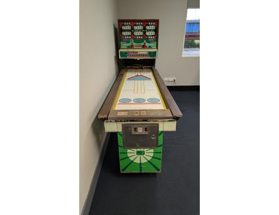United Emerald Shuffle Alley coin-operated bowling...