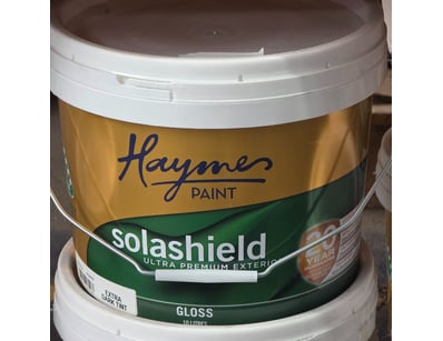 Haymes paint, solashield, ultra premium exterior, ...