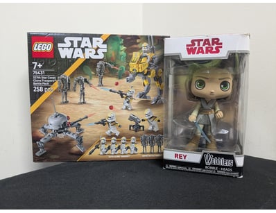 LEGO STAR WARS 75431 BATTLE PACK WITH REY WOBBLER ...