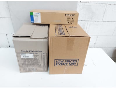 Comprehensive office supplies and equipment lot in...