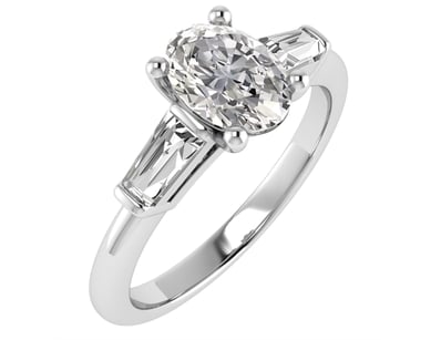 Luxury Platinum Diamond Engagement Ring Collection - Lot 20