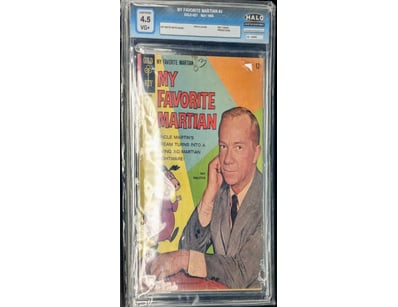 MY FAVORITE MARTIAN #4 GOLD KEY MAY 1965 HALO CERT...