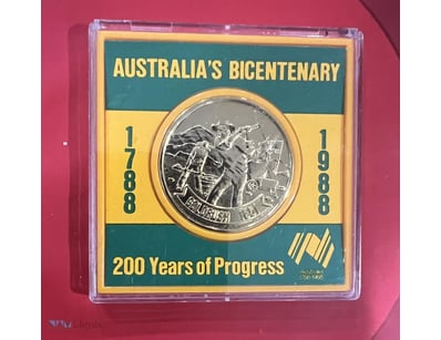 1988-AUSTRALIA BICENTENARY-200 YEARS OF PROGRESS-G...