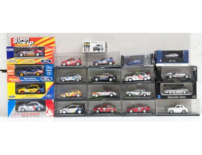 EXTENSIVE DIECAST MODEL CAR COLLECTION INCLUDING R...