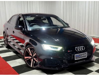 <b>2018 Audi A3 8V RS3 QUATTRO Sedan - Black - 113...