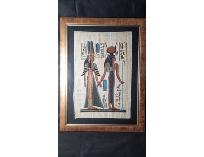 

UNKNOWN

Hand-Painted Papyrus Paper With Pig...
