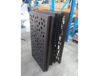 Assorted Decorative Wall Panels, Timber Style, Bro...