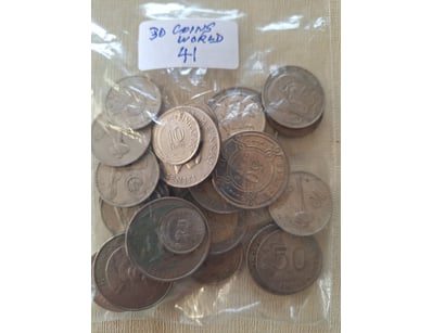 UNRESERVED Banknotes & Coins (A998) - Lot 1021