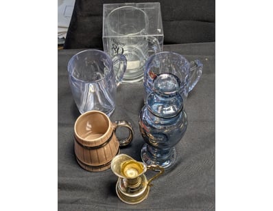COLLECTION OF GLASSWARE AND CERAMICS

Eclectic C...