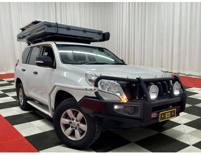 <b>2017 Toyota Prado GX GDJ150R - White - 86,801km...