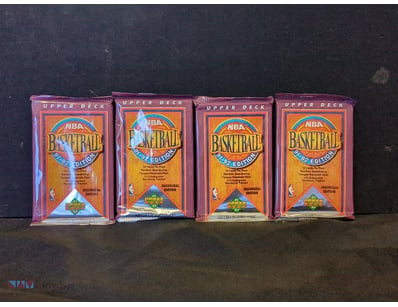 UPPER DECK NBA BASKETBALL 91-92 EDITION TRADING CA...
