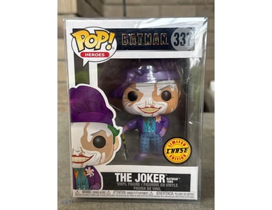 FUNKO POP! HEROES THE JOKER BATMAN 1989 #337 LIMIT...