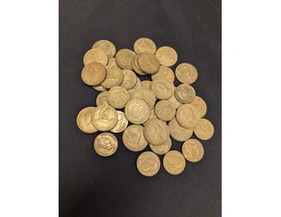NEW ZEALAND $1 AND $2 COINS, VARIOUS YEARS INCLUDI...