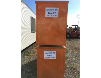Unused Heavy duty 40ft x 80ft Container Shelter, 4...