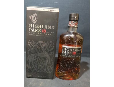 Highland Park 18 Year Old Viking Pride Single Malt...