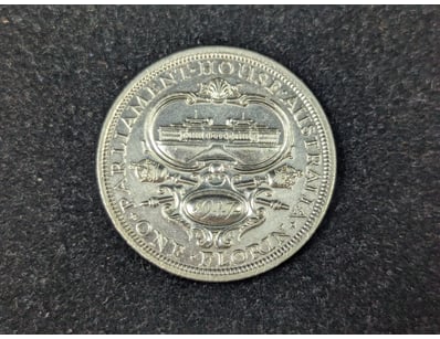 1927 AUSTRALIAN PARLIAMENT HOUSE FLORIN

Conditi...