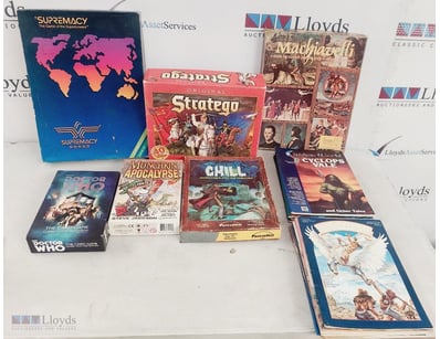 COLLECTION OF TABLETOP BOARD GAMES AND ROLE-PLAYIN...