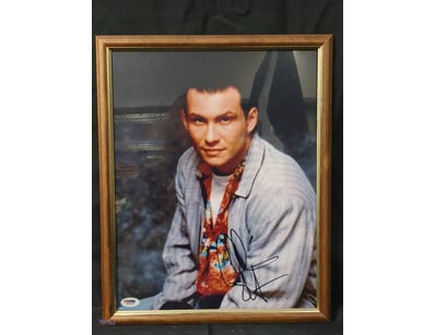 AUTOGRAPHED PHOTOGRAPH OF CHRISTIAN SLATER.

Item ...
