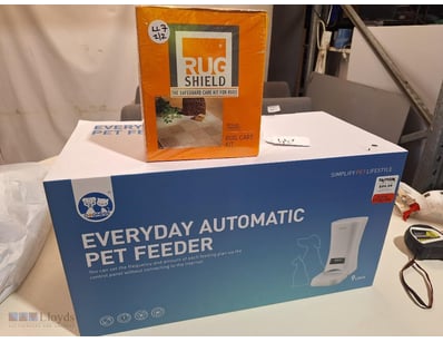 1 x Everyday Automatic Pet Feeder, New in Box, RRP...