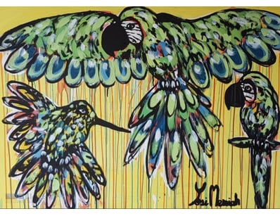 YOSI MESSIAH  (1964 - )

Original Mixed Media Pain...