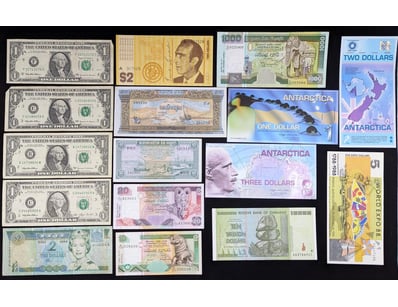 UNRESERVED Banknotes & Coins (A1000) - Lot 671