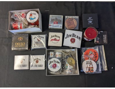 COLLECTION OF JIM BEAM MERCHANDISE

Includes Var...