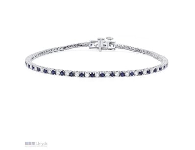 2.50 CARATS STERLING SILVER LAB GROWN DIAMOND & SA...