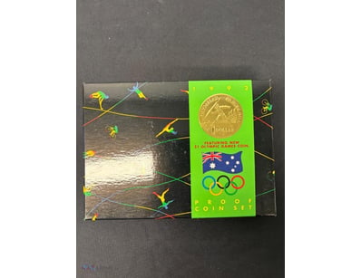 ROYAL AUSTRALIAN MINT 1992 PROOF COIN SET - OLYMPI...
