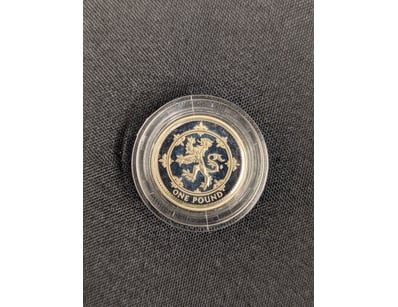 1999 UNITED KINGDOM SILVER PROOF ONE POUND COIN
...